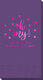 Confetti Dots Oh My Guest Towels Image 2 of 3
